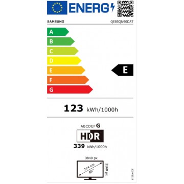 Samsung Smart Τηλεόραση 85" 4K UHD Neo QLED QE85QN90DATXXH HDR (2024)